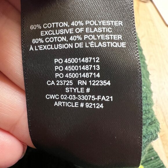 Sunday Best Aritzia Cable Knit Sweater Vest Green Size XL - Picture 8 of 9